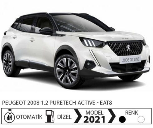 kiralık araç peugeot 2008