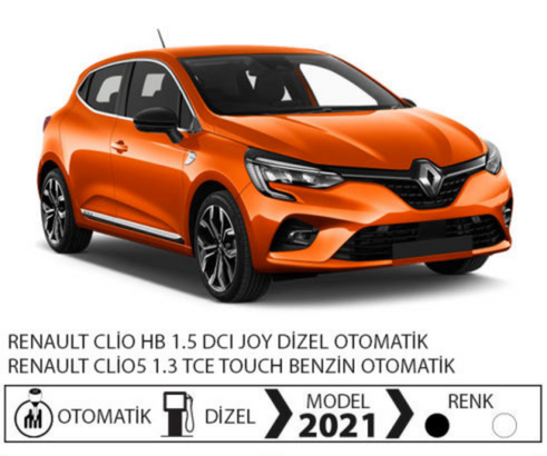 kiralık araç clio